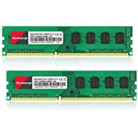 Kuesuny 16GB Kit (2x8GB) DDR3L 1600MHz PC3-12800 Unbuffered Non-ECC 1.35V-1.5V CL11 2Rx8 Dual Rank 240 Pin UDIMM Desktop…